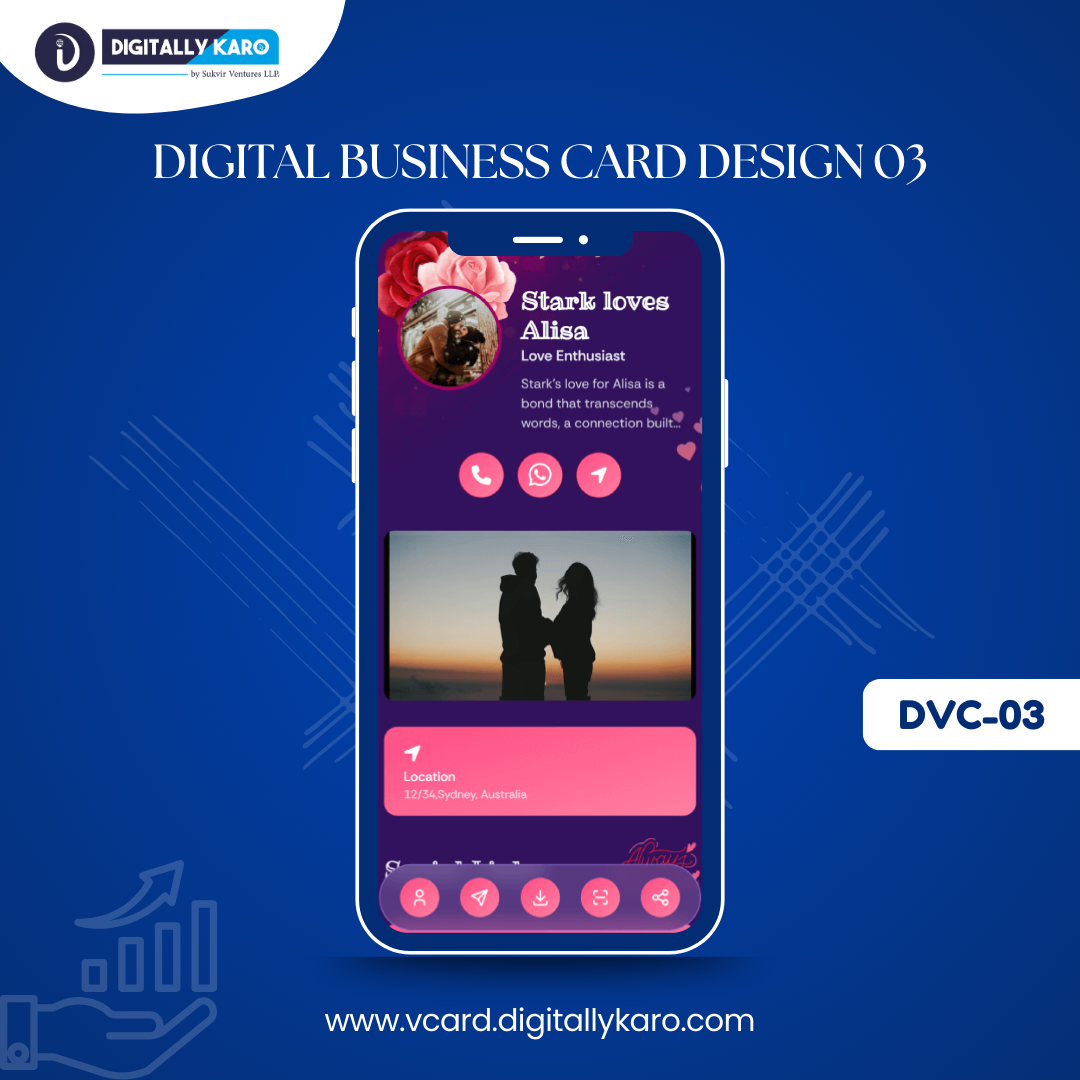 Digital Business Card Design 03